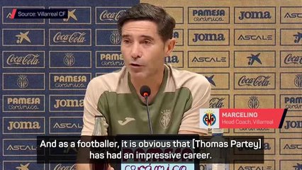 Partey has had an 'impressive career' - Marcelino