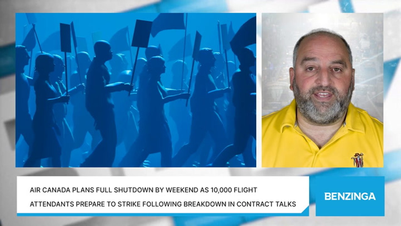 Air Canada Plans Full Shutdown By Weekend As 10,000 Flight Attendants Prepare To Strike Following Breakdown In Contract Talks