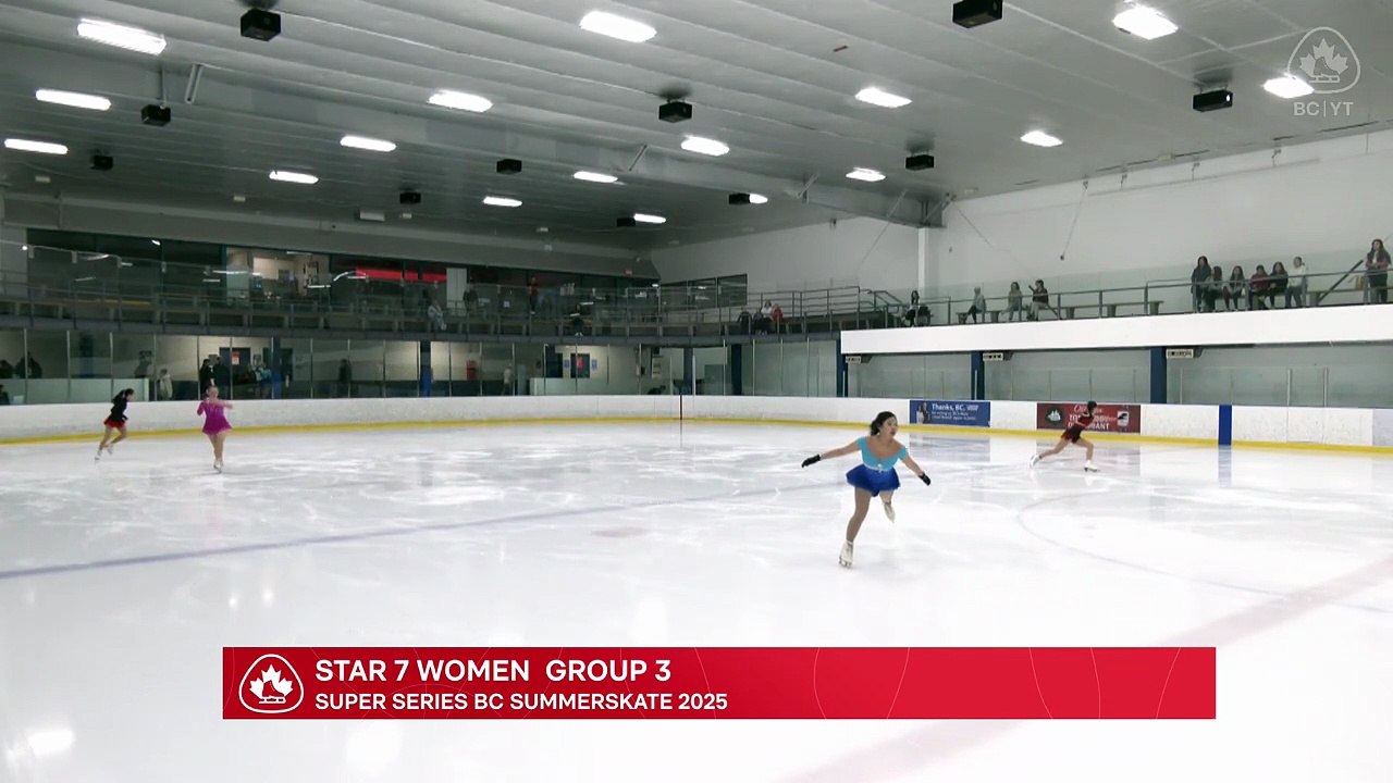 Star 7 Women Gp 3 Short Program - Rink 1 - 2025 BC/YT Section Super ...