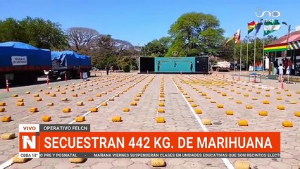 SECUESTRAN 442 KG. DE SUSTANCIAS CONTROLADAS