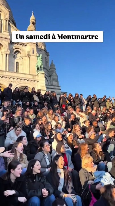 Montmartre en musique, ça c’est vraiment Paris ✨🥰
