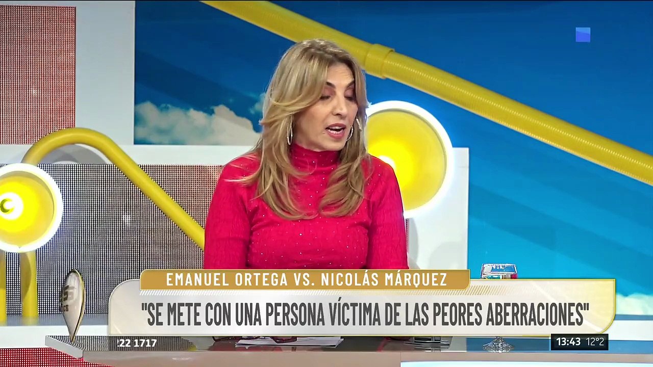 El durísimo cruce de Emanuel Ortega contra el biógrafo de Milei tras dudar del calvario de Julieta Prandi