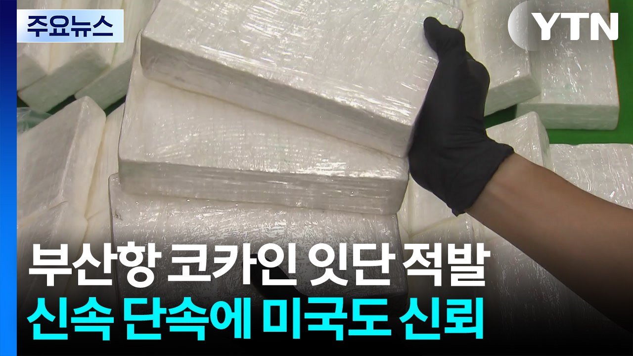 국제 유통 코카인 부산항에서 걸린다..."미국도 신뢰" / YTN