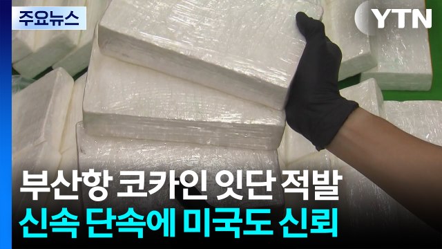 국제 유통 코카인 부산항에서 걸린다... 미국도 신뢰 / YTN