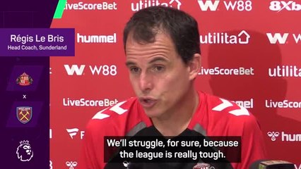 Le Bris challenges his much-changed Sunderland side to 'break the rule'