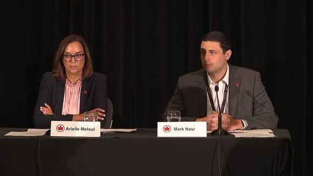 Union Demonstration Shuts Down Air Canada News Conference