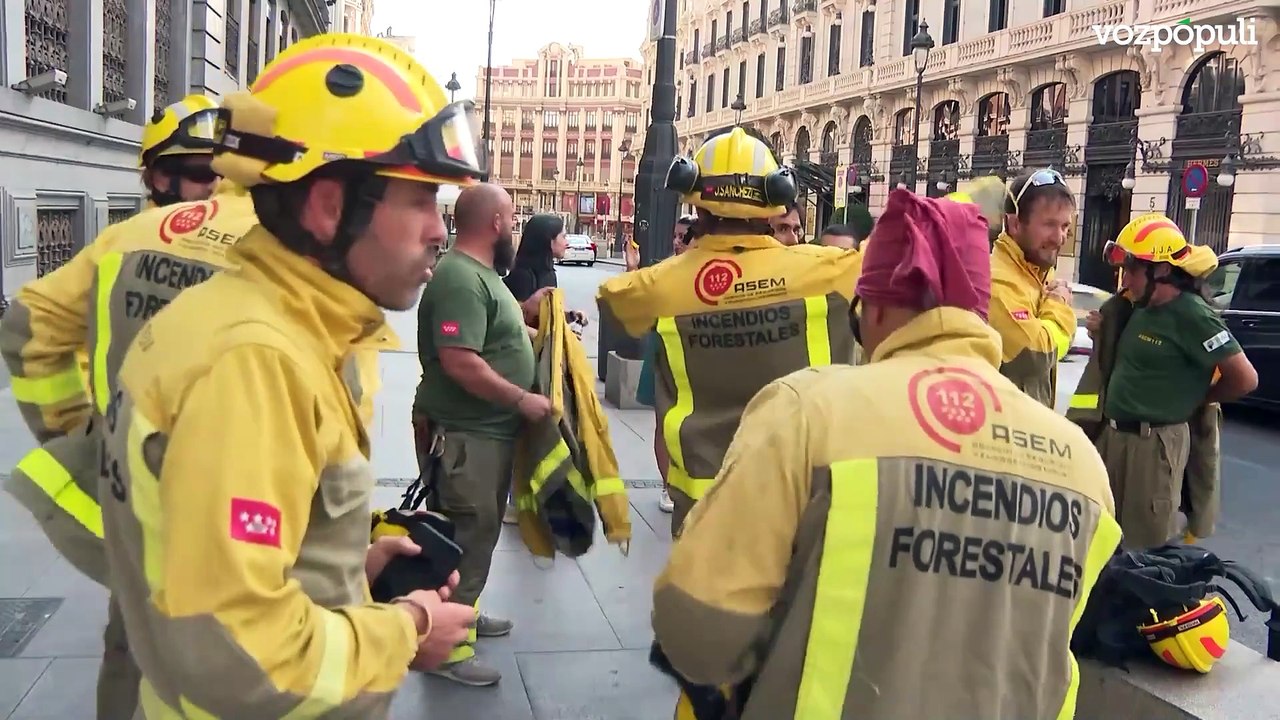 Bomberos forestales de Madrid suspenden la huelga hasta el 25 de agosto y exigen prevención