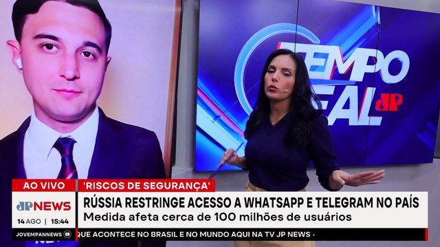 Rússia limita acesso a WhatsApp e Telegram | TEMPO REAL