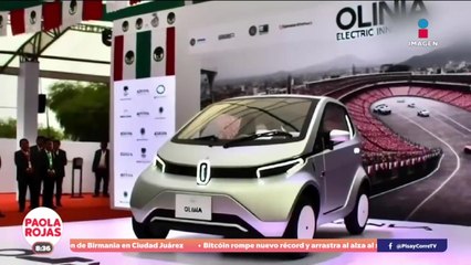 Se presenta un nuevo carro 100% mexicano llamado "Olinia" | DPC con Paola Rojas