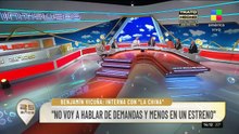 Benjamín Vicuña sobre su momento con la China Suárez.