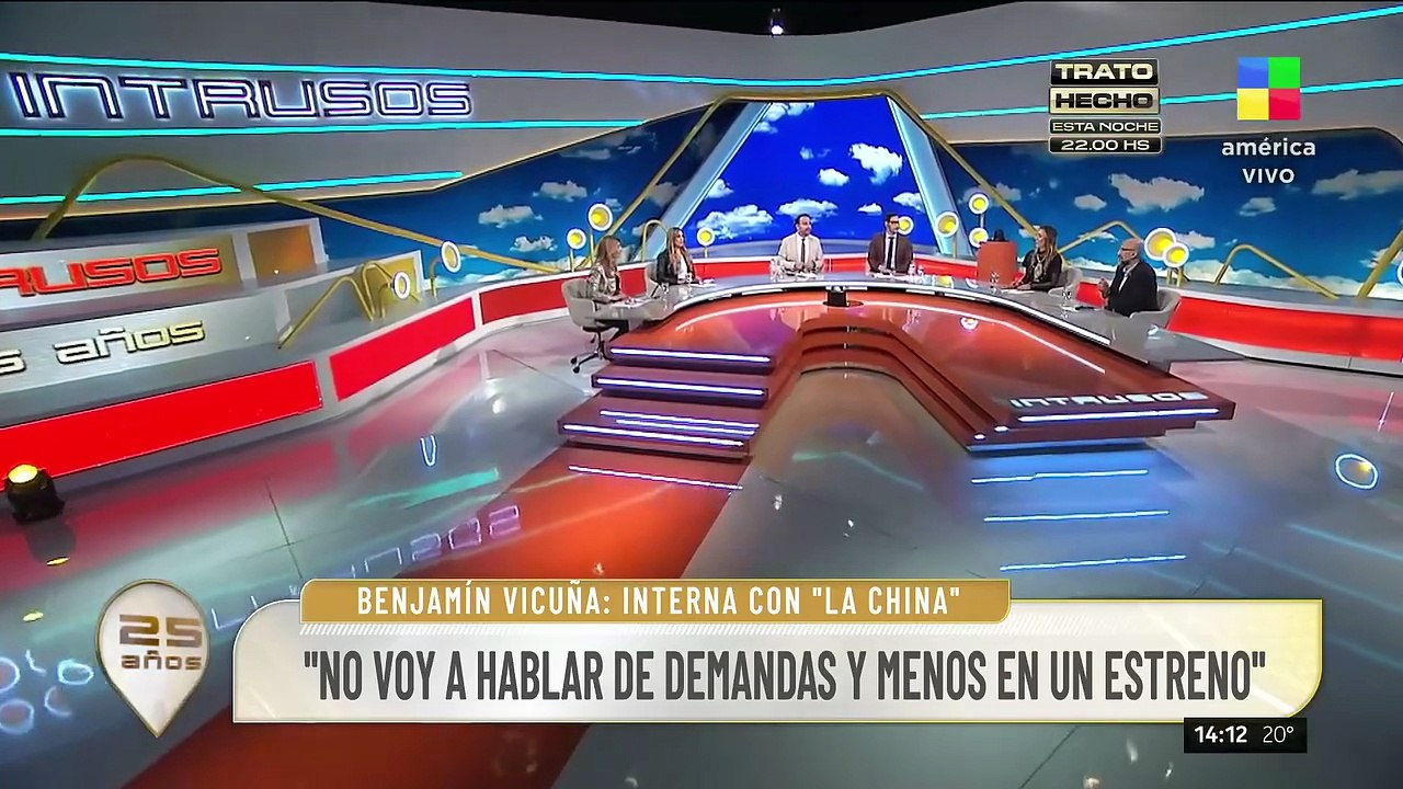 Benjamín Vicuña sobre su momento con la China Suárez.