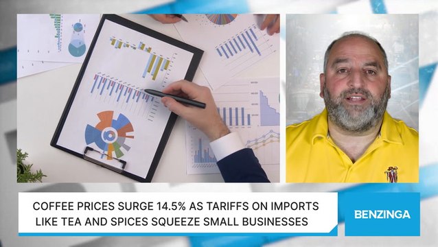 Coffee Prices Surge 14.5% As Tariffs On Imports Like Tea And Spices Squeeze Small Businesses