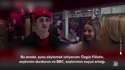 Canlı yayında cesur çıkış!.. 'BBC, Gazze'deki soykırımın suç ortağı'