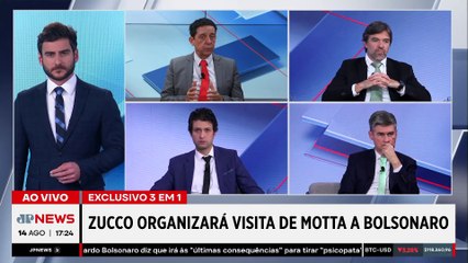 Exclusivo: Zucco deve organizar visita de Motta a Bolsonaro