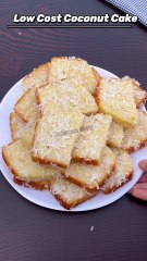 Low Cost Coconut Cake in Juicer Without Oven | Old Bakery Coconut Cake | Tea cake in juicer | Cake #tastemadeworld #dessert #trending #cake #food #coconutcake #foryou