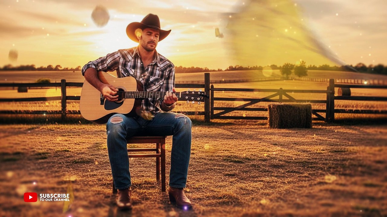 Relaxing Country Music for a Peaceful Evening – Acoustic Guitar & Sunset Vibes