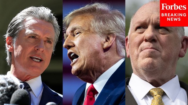Gavin Newsom Accuses Trump, Homan Of Sending ICE To Area He Gave Redistricting Speech