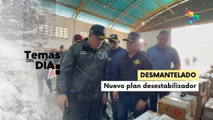 Venezuela desmantela nuevo plan terrorista incautando 1.500 kg de explosivos