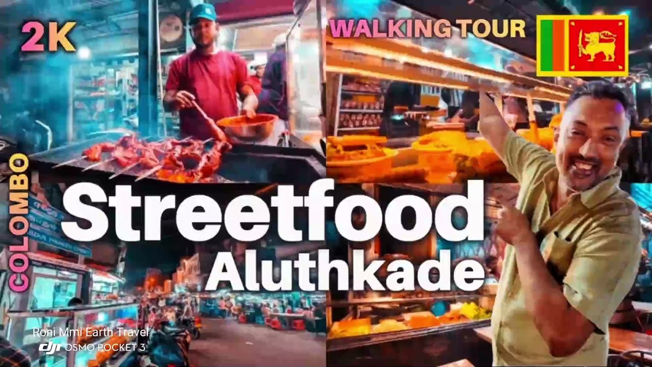 Food Gangster Meets Tourist - Awkward Aluthkade Street Food Tour Colombo - Sri Lanka Travel 2025