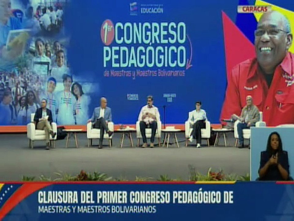 Jefe de Estado: Este congreso pedagógico da inicio al primer proceso social constituyente de los trabajadores