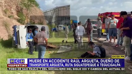 Muere el conductor de una unidad de transporte público en la CA-5