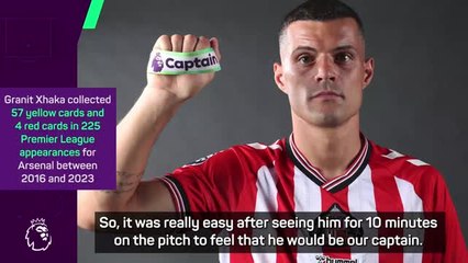 Xhaka the 'natural' fit for Sunderland captaincy