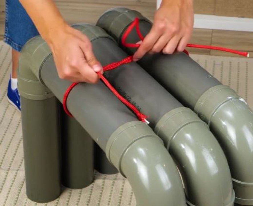 Transforming PVC pipes into Home Solutions