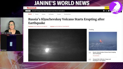 Tarot by Janine - WORLD NEWS! AUGUST 15th 2025
