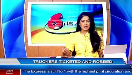 TRUCKERS TICKETED & ROBBED WAITING BY POS PORT