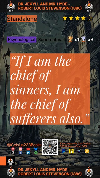Dr. Jekyll and Mr. Hyde - Robert Louis Stevenson (1886) Quotes