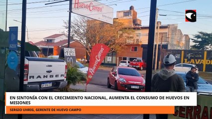 En sintonía con la tendencia en el país, aumentó el consumo de huevos en Misiones