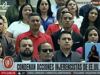 Caracas | Red de jóvenes parlamentarios reafirman su respaldo al presidente Nicolás Maduro