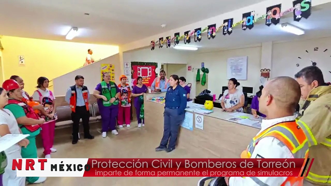 Protección Civil y Bomberos imparte de forma permanente el programa de simulacros