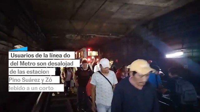 MÉXICO| Desalojan a usuarios de la Línea 2 del Metro de CIUDAD DE MÉXICO