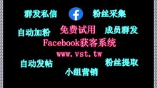 脸书(FB)引流王,FB脚本,FB脚本,FB群组群发,脸书(FB)导流.