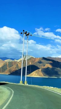 Where the mountains touch the sky and peace finds your soul – welcome to Ladakh Valley 🏔✨