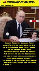 🔥 Putin Pushes New Nuclear Deal Before Trump Alaska Summit | War or Peace