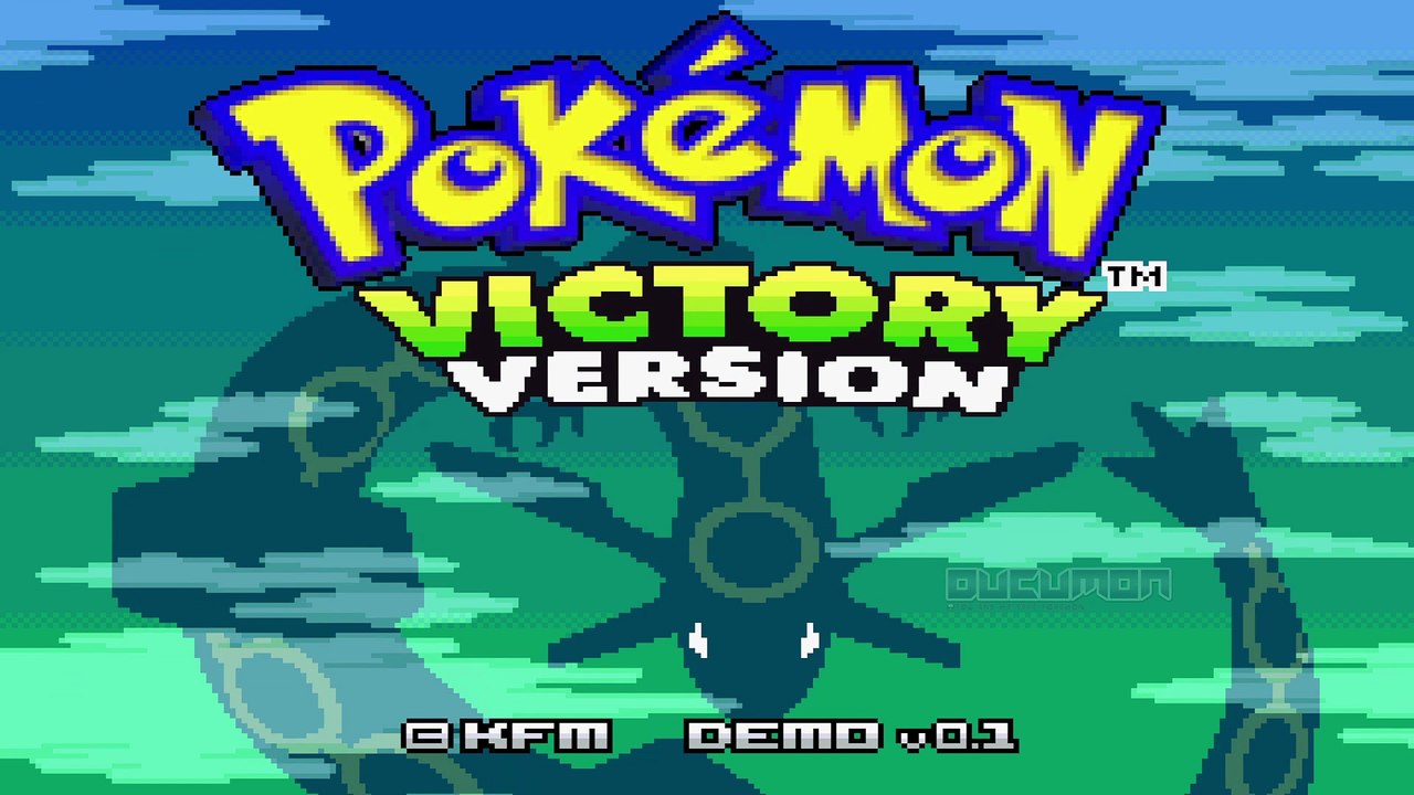 Pokemon Victory - GBA ROM Hack, new story, a new region, new battle systems, following pokemon