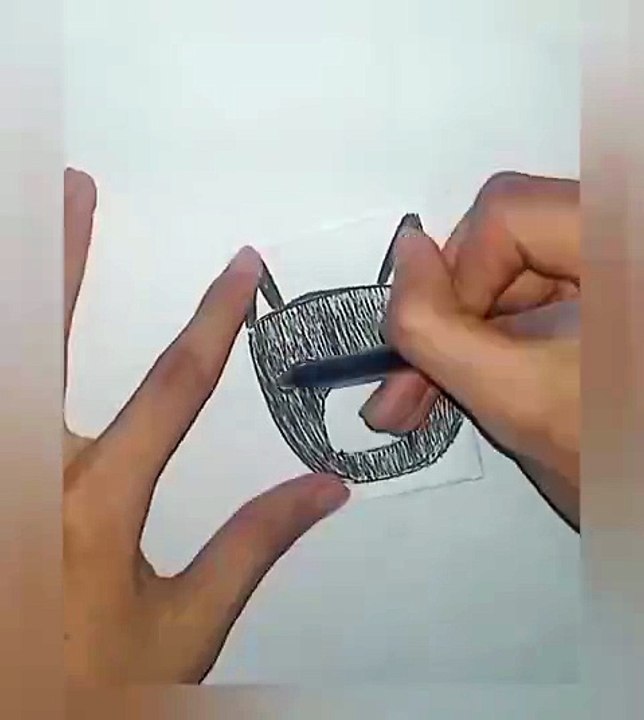 Cat Drawing 1 😺 - Easy Drawing 🔥