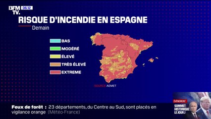 Le soulagement des ces sinistrés des incendies en Espagne, autorisés à regagner leur domicile