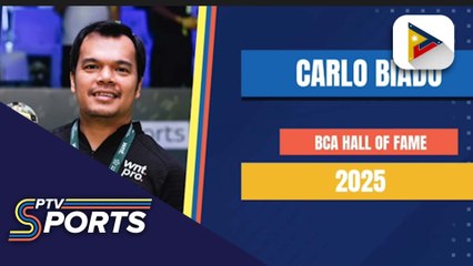 Carlo Biado, ikaanim na Pinoy na nakapasok sa BCA Hall of Fame