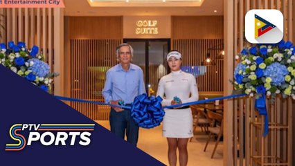 Rising Golfer Ina Yoon, present sa pagbubukas ng bagong Virtual Golf Simulator facility