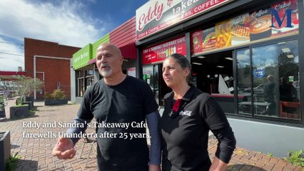 Eddy and Sandra's Takeaway Cafe farewells Unanderra