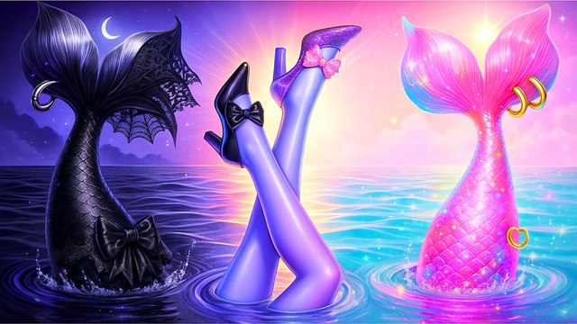 Mercredi & Enid dans un Nouveau Monde Fou 🧜‍♀️🧛‍♀️ Sirènes, Vampires et Plus !