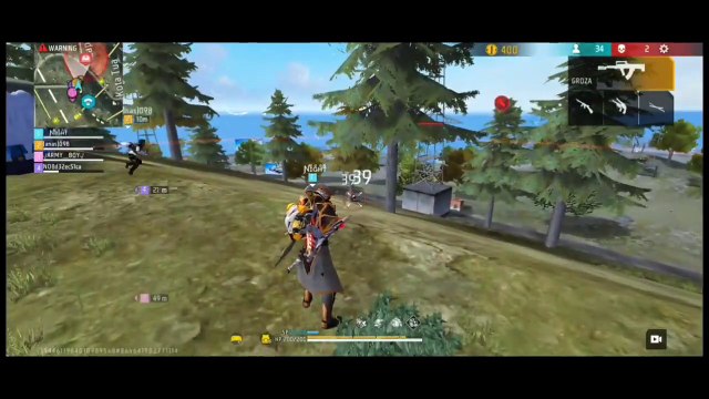 8 Kills BR Ranked! Free Fire Gameplay Highlights 🔥