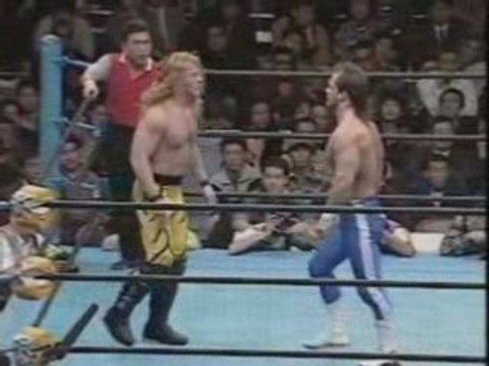 Lionheart (Jericho) vs. Wild Pegasus (Benoit), Part 1.