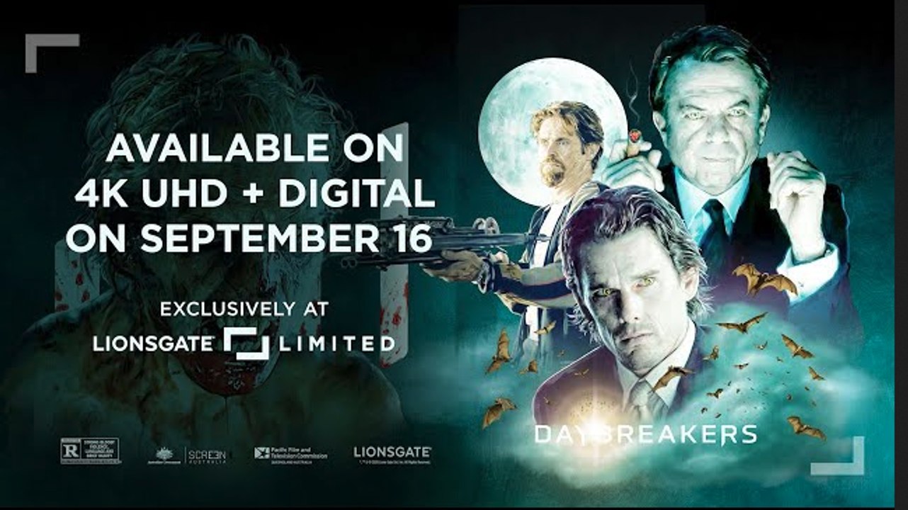 Daybreakers 4K SteelBook® | Official Trailer - Ethan Hawke, Sam Neill, Willem Dafoe
