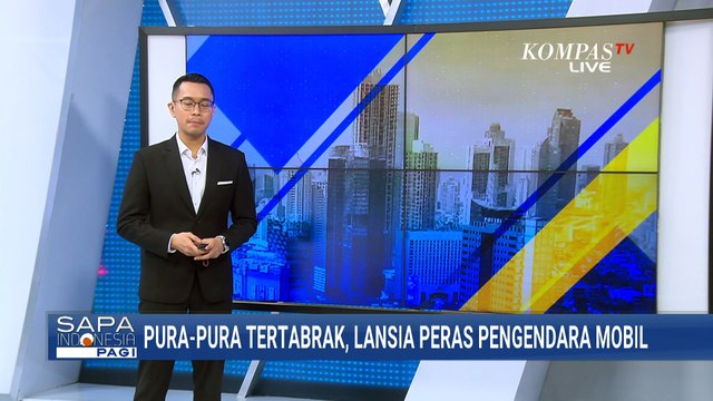 Modus Pura-Pura Tertabrak, Lansia 65 Tahun Peras Pengemudi Mobil Hingga Rp250 Ribu | SAPA PAGI