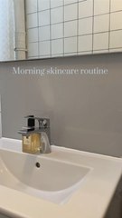 My morning skincare routine 🧴🧼🧖‍♀️