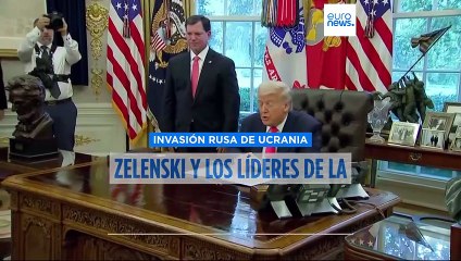 Zelenski y los líderes europeos asistirán a conversaciones tras la cumbre de Alaska con Putin, según Trump